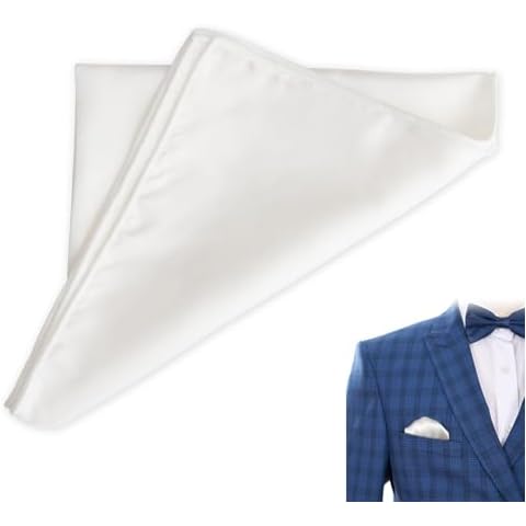 OMCGG 100% Silk Men's Pocket Square Cover