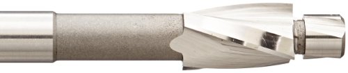 KEO 55219 Cobalt Steel Precision 3 Flutes Cap Screw Counterbore, Integral Pilot, Uncoated (Bright) Finish, 0.491