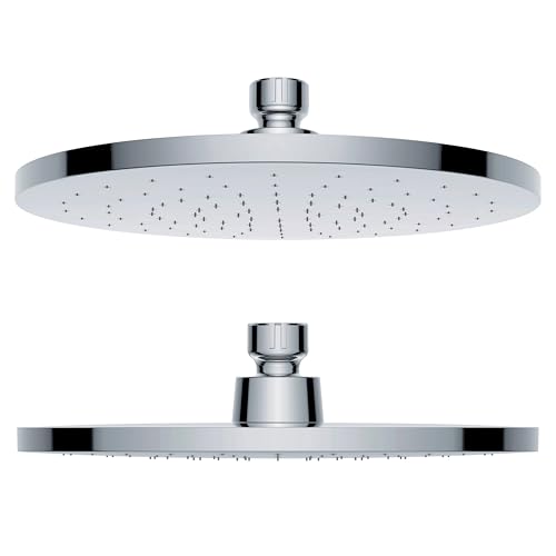 Regendusche [Duschkopf & Selbstreinigung] – Kalkfreie & Rostfreie...