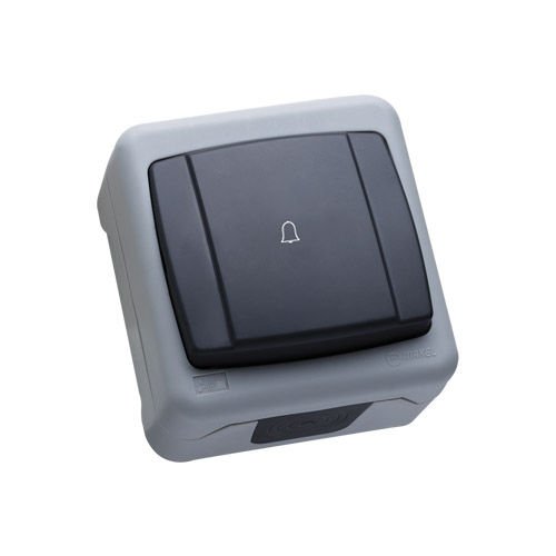 Pulsador con Símbolo Campana Superficie Makel IP55 36064150
