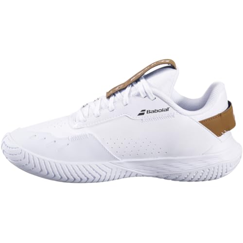 Babolat Women's SFX Evo All Court Wimbledon Limited Edition Tennis Shoes (White/After Dark)3