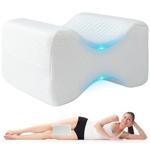 Listado de Un par de almohadas favoritos de las personas. 49 BUMOKO Almohada Ortopédica de Rodilla Memory Foama,Almohada de Espuma de Memoria,Corrección de Postura y Alivio del Dolor,para Almohada la Pierna para Piernas y Rodilla,con Funda...