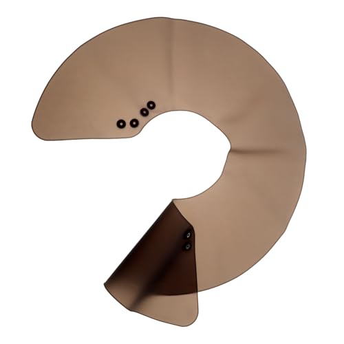 DEARMAMY Pañuelo De Corte De Pelo Color Mantón De Peluquero Profesional Capa Chal Collar De Corte De Pelo Cabello Largo Cubierta De Cuello De Peluquería De Salón Grey