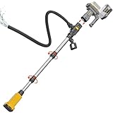 Cordless Stick Water Transfer Pump Compatible with Dewalt 20V Battery(Tool Only), 740GPH Cordless Water Pump Submersible Sump Pump,Telescoping Pole Utility Pump for Pool Garden Pond