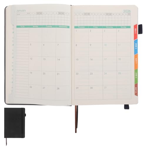 VILLCASE �N�_�[�N�u���[�p�������v�撠 ���^�f�C���[ �E�B�[�N���[ �}���X���[�v�����i�[ �w�Z �I�t�B�X�p�X�P�W���[���Ǘ� �|�P�b�g�Ή�