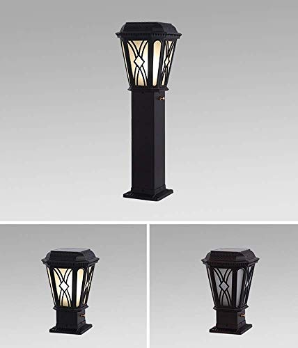 Lampe solaire extérieur rétro étanche IP55 applique murale jardin et rue