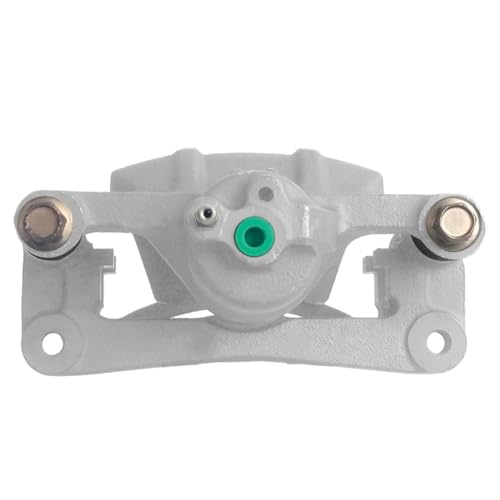 Image of Detroit Axle - Rear Left Brake Caliper for 1992-1995 Mazda 929 1996-1998 2000 MPV [Casting No. 1523 H], Driver Side Disc Brake Caliper with Bracket Replacement