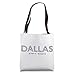 USA City Coordinates - US Dallas Tote Bag