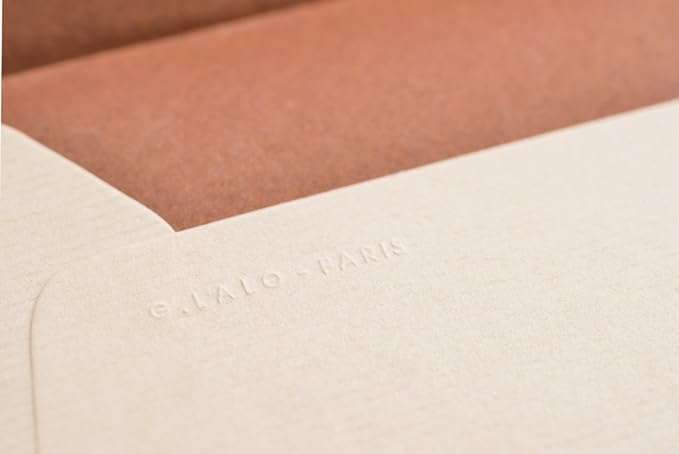 G.Lalo Gl46100 Verge de France Envelopes, A4 (DL/Western Chief 6), Tri-Fold Size, White, Pack of 25 - Image 4