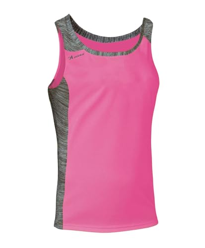 ASIOKA Elba Camiseta Deportiva Tirantes Hombre, Camiseta de Running para Hombre, Camiseta técnica de Tirantes, Color Fucsia, M