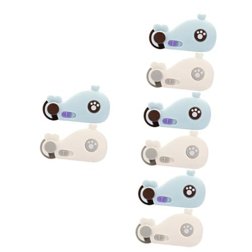 Vaguelly 4セット ベビー キャビネットロック 取り付け簡単 男の子・女の子・ペット用 チャイルド 引き出しロック 2個×4