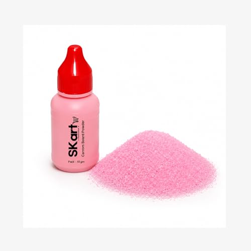 Image of Skart Disco Carrom Board Powder 10gm Pack of 12 Bottles | Extra Smooth Carrom Powder for Fast & Accurate Play | Premium Board Lubricant for Tournament, Club & Home Use