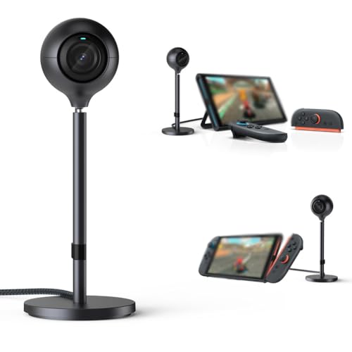 Webcam HD 1080p pour Switch 2 pour résoudre les problèmes d'image floue en streaming - 4