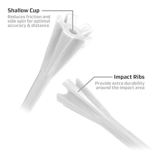Callaway 2.75" Plastic Golf Tees – 30 Pack
