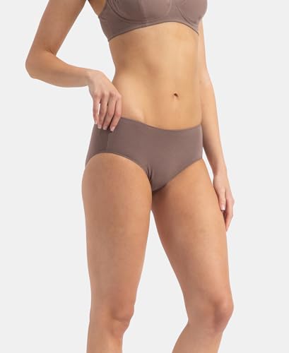 Image of Jockey 1802 Women's High Coverage Micro Modal Elastane Stretch Hipster with Ultrasoft Concealed Waistband (Pack of 2)
