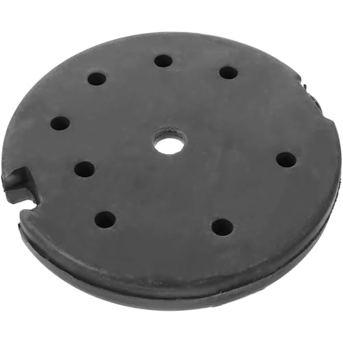 Hemobllo Contrapeso de Base para Lámpara de Mesa y Pie, Bloque de Hierro 140X20Mm para Soporte Estable en Escritorios y Hogares
