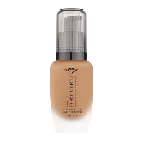 Image of Daily Life Forever52 Ultra Definition Liquid Foundation|24H Wear, Medium to Full Coverage, Pore-Minimizing&Mattifying, Long Lasting, Anti-Aging, Satin Finish| All skin types - Chestnut (FLF016) 30ml