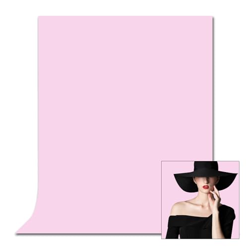 Pink Backdrop for Photoshoot Pure Photo Background 5x7 ft