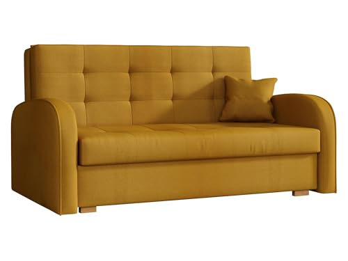 Mirjan24 Schlafsofa Viva Gold III mit Bettkasten, Bettsofa, 3 Sitzer...