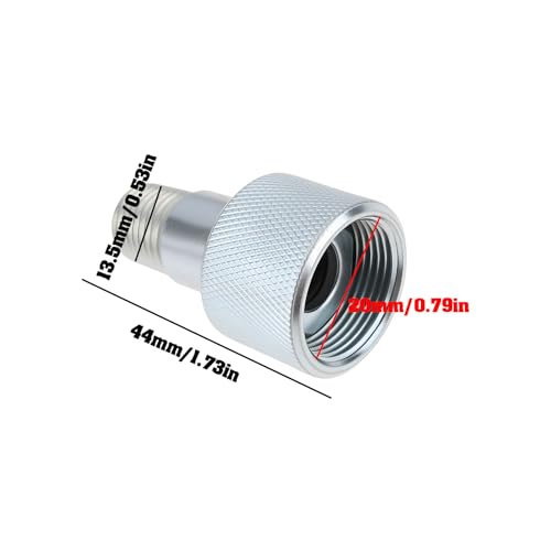 Image of Hydraulic Jack Female Coupler Replacement Fitting Suitable for Most Hydraulic Jacks,44x20mm