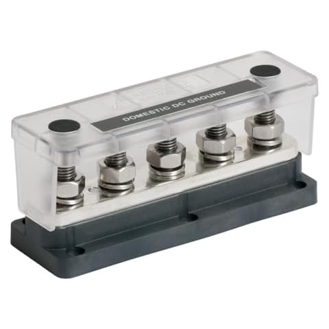 BEP Marinco Power Products 650A 5 Stud Buss Bar grey Cover