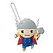 Marvel Thor Soft Touch Nail Clipper Key Ring, One Size, Multicolor