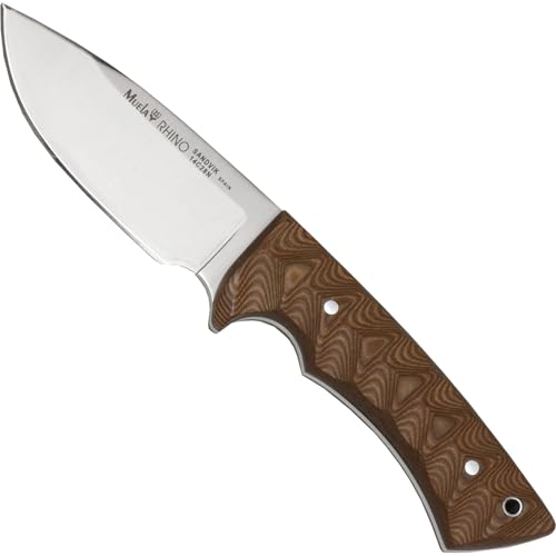 Muela Rhino Micarta Cuchillo, unisex, Messer Rhino Micarta, arena, medium