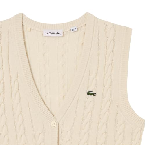 Image of Lacoste Women's Sleeveless Cashmere Cardigan