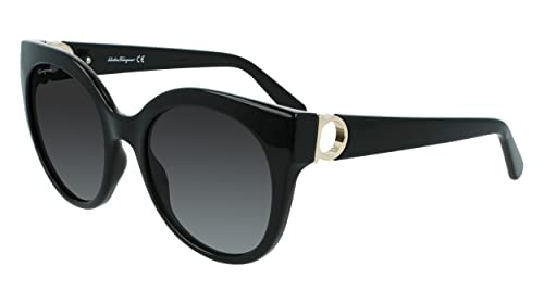 Ferragamo Women's Sf1031s 53Mm Sunglasses, Black