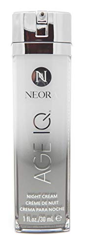 Neora Age IQ Night Cream - Unscented Hyaluronic Acid Moisturizer for All Skin Types & Tones, 1 Fl Oz
