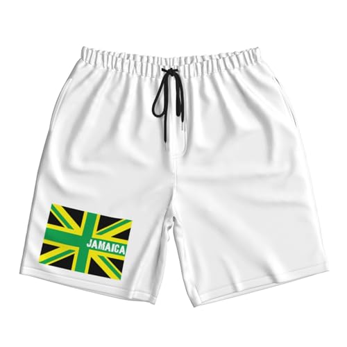 Jamaica Jamaican Kingdom Mens Swim Trunks Quick Dry Board Shorts 7