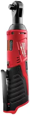 Milwaukee 2457-20 M12 Cordless Ratchet showing its compact design