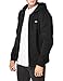 Lacoste mens Sport Long Sleeve Fleece Full Zip Hoodie Sweatshirt, Black/Black, Large US