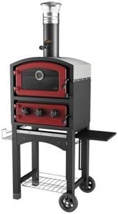 Fornetto GLPZ5EUR Red Wood Fired Oven.