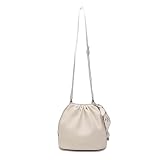 Mimi Mua Bolso de hombro Foulard Crema