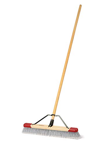 Harper 2224P1 Premium Indoor Smooth-Surface Hardwood 24 in. Push Broom