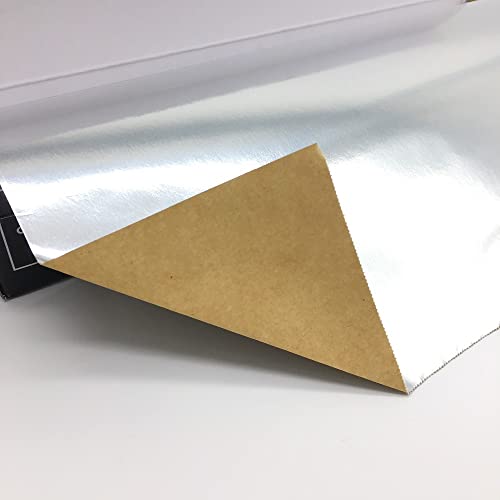 Parchment-Lined Foil 30Cm X 15M Laminated Parchment Food Packing Backed Paper Aluminum Foil Baking Paper 30X15 #TOP3