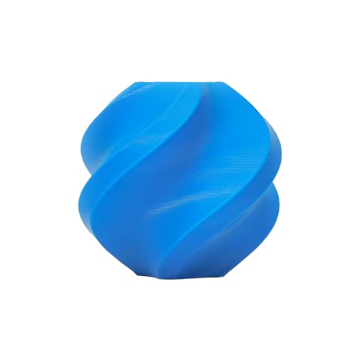 Image of Bambu Lab PLA Basic Cyan 3D Printer Filament Diameter: 1.75mm + /- 0.03mm, Smooth Surface Finish, Biodegradable (with Reusable Spool)