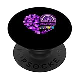 Photo Gallery heart military child month - purple up for military kids popsockets popgrip intercambiabile Photo Gallery heart military child month - purple up for military kids popsockets popgrip intercambiabile