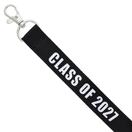 Image of PinMart Class of 2025-2030 School Graduation Lanyard ID Name Badge Keychain