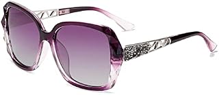 Long Keeper Polarised Sunglasses Womens - Classic Oversized Trendy Ladies Sunglasses with UV Protection Sparkling Large Frame Designer Sunglasses for Women