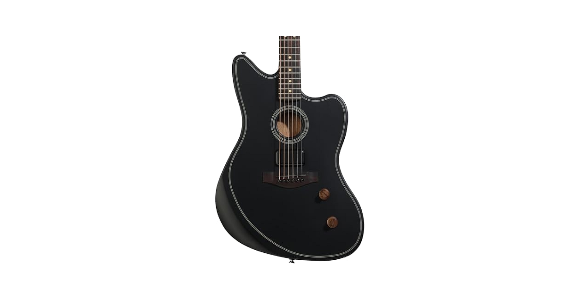Amazon.com: Fender Acoustasonic Standard Jazzmaster Acoustic