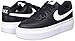 Nike Court Vision Alta Leather, Women's Basketball Shoes, Black White, EU 41 - UK 7