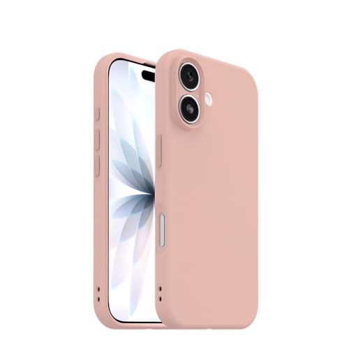 Image of OtterBox iPhone 17 Figura Series Case - Rose Smoke Pink - Aesthetic, Silicone Phone Cases, Protective Minimalist Design, MagSafe iPhone Case with Camera Protection