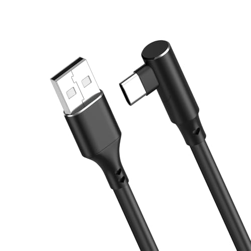 Vovucai Charging Extension Cable for Dash Cam, USB Type-C, Mini Dash Cam Charging Power Cord, for GPS, Rearview Mirror Camera, Reverse Camera 90...