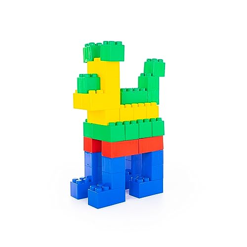 Wader Quality Toys Polesie Polesie41999 - Set di 72 Giocattoli da Costruzione per Animali Domestici, XXL, Multicolore, Grande - Lego - Immagine 4