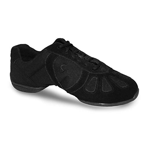 Skazz by Sansha Women's Dance Studio Exercise Sneakers Canvas TPR Split-Sole Dyna-eco3