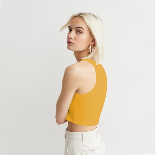 Image of KERI PERRY Tops for Women Crop Top for Women's Tank Activewear Tee Sports Western Casual Cotton Camisole Pack of 3 Combo