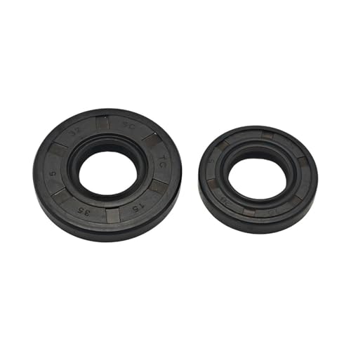 UZZSYCNLJ Retén de Aceite del cigüeñal Compatible con Motosierra 5200. Repuesto for Herramientas de jardín (2 Unidades).