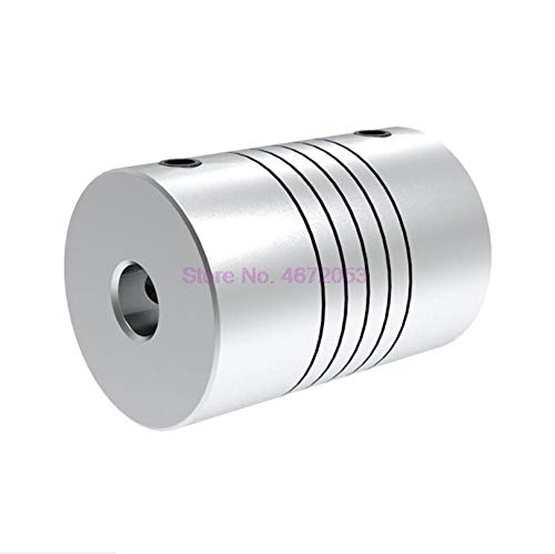 Lysee 3D Printer Parts & Accessories - 500pcs/lot 3D Printer Stepper Motor Flexible Coupling Coupler/Shaft Coupling 5mm8mm25mm / 55mm / 6.358mm Flexible Shaft - (Size: D19L25 6x6mm)